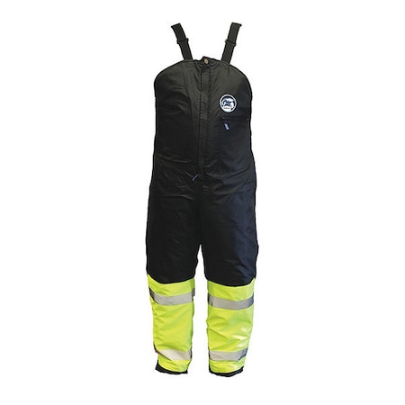 Polar Plus Hi-Vis Insulated Lightweight Bib, Black, M FW005-420HV-M