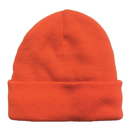 Polar Plus Hi Vis Knit Hat, Orange 115-O