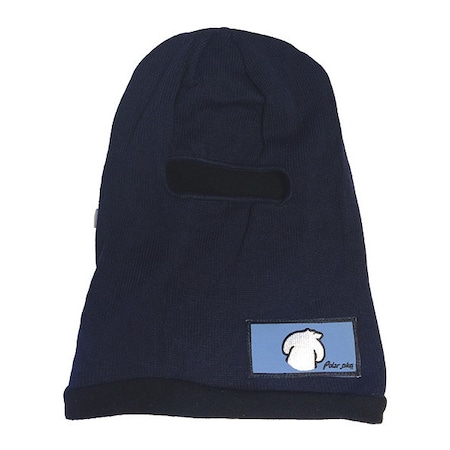 Polar Plus Knit Face Mask, Fleece Lined, Navy 980-N