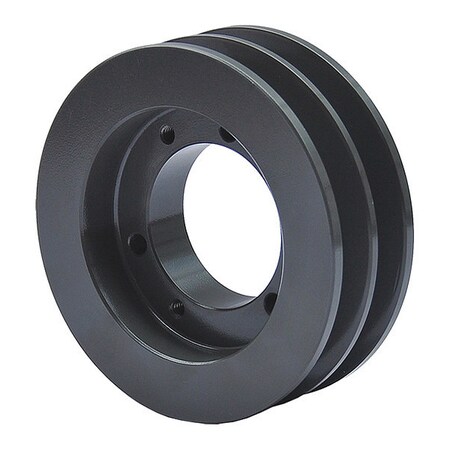 Powerdrive 1/2" to 1-5/8" V-Belt Pulley 4.40" OD 25V440SH
