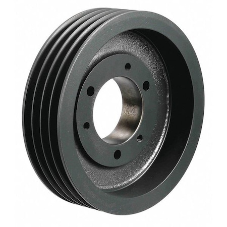 Powerdrive V-Belt Pulley, 1/2"-2-5/8" Bushed, 8"OD 45V212