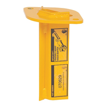 Rhino Channel Post Adapter, 2-2 3/4 lb/ft, PD110 070629