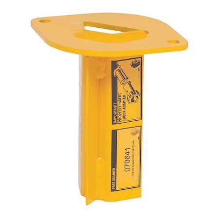 Rhino Channel Post Adapter, PD140, 2 to 2 3/4 lb/ft 070641