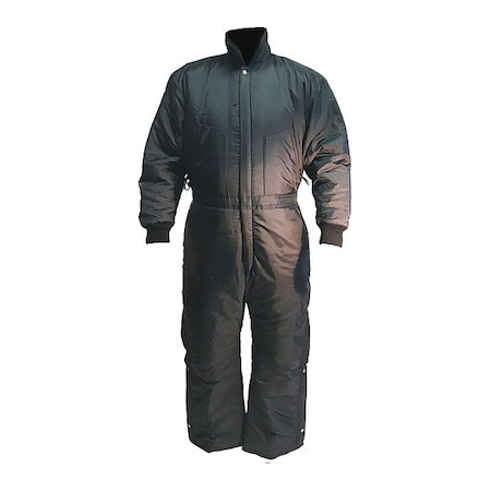 Polar Plus Insulated Lightweight Coverall, Black, S 15200-S