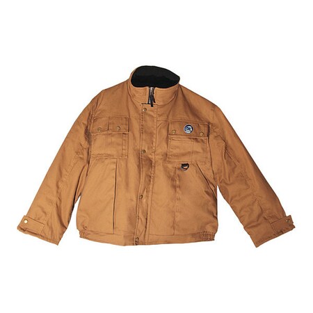 Polar Plus Cotton Duck Insulate Jacket, Brn, 2XL 202-DJ-2XL