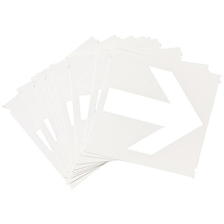 Brady SymbolLabel, Polyester, 3inH, 3-7/8inW, PK10 5130P-ARO