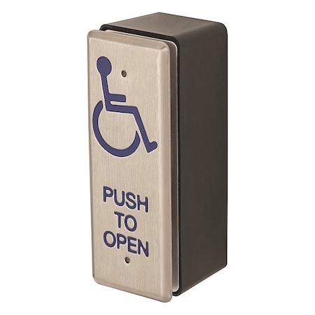 Locknetics Push Plate Switch, Narrow PPH-50