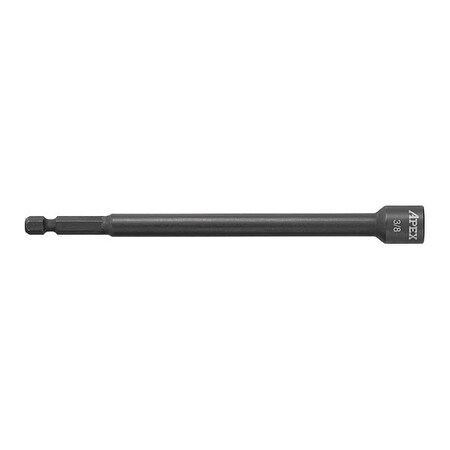 Apex Tool Group Bit, 6", Mag, Nut Setter, 3/8", 25 pcs. AMN624-25