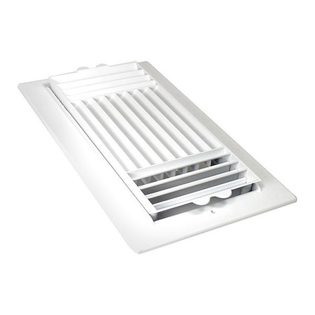 Deflecto 12 X 6 Ceiling Register Three Way Plastic Rgc126