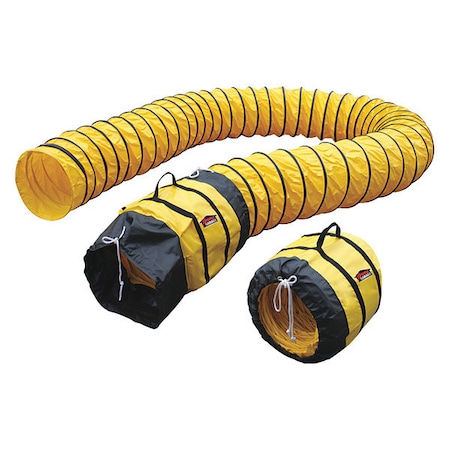 Xpower Ventilation Duct Hose for X-41ATR & X-42ATR, 16 in ID x 25 ft L, Polyester 16DH25