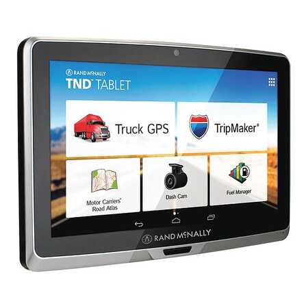 Rand Mcnally TND Tablet 70 w/7" Display, GPS/DashCam TND7TAB