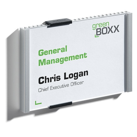 Durable Office Products Info Sign, 6-1/8"W x4-3/8"H 480123