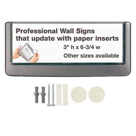 Durable Office Products Click Sign, 5-7/8"Wx2-1/8"H 486037