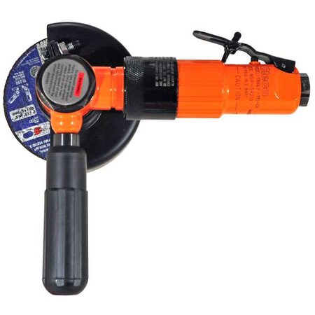 Cleco Right Angle Angle Grinder, 1/4 in Air Inlet, Heavy Duty, 0.6 HP 216GLF-115A-D3T4
