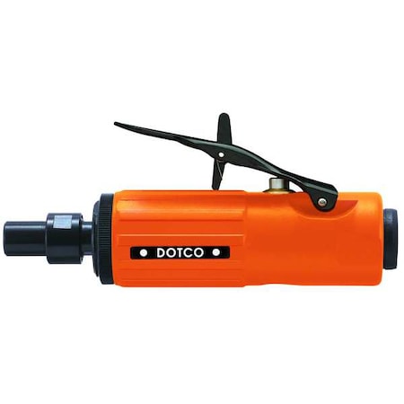 Dotco In-Line Die Grinder, 1/4 in Air Inlet, 1/4" Collet, General, 30,000 rpm, 0.3 HP 10L1001-36
