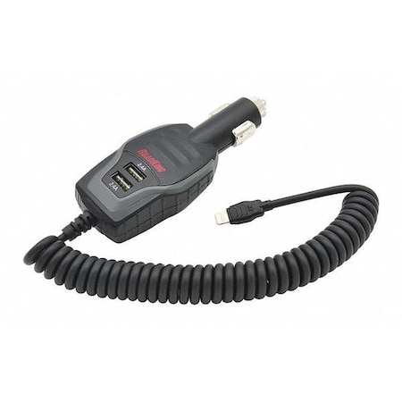 Roadking Hvy Dty Light Chrgr, Dual 2.4A USB, 12V/DC RK03236