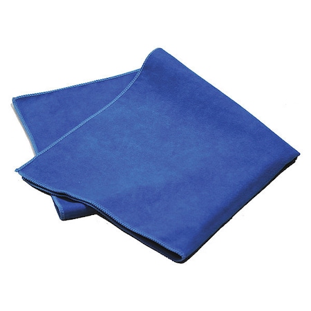 R & R Textile Micrfbr Suede Plsh Cloth, 16"x16", PK3240 Z73122