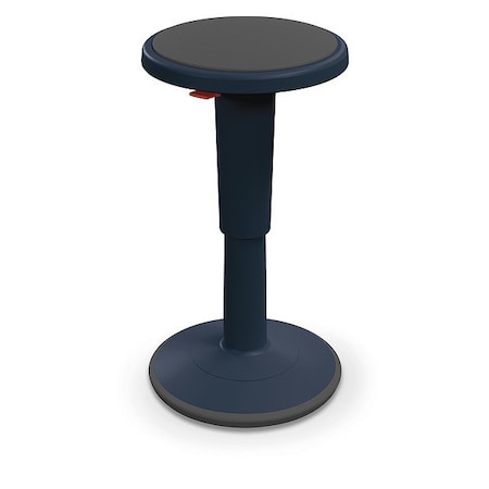 Mooreco Grow Stool, Height Adjustable, Tall, Navy 50970-NAVY