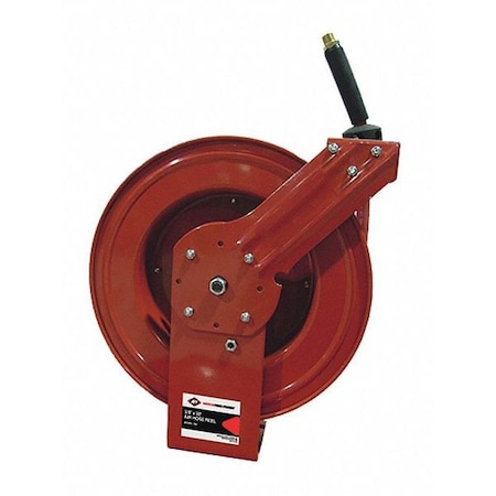 American Forge & Foundry 3/8 in Air Hose Reel, 50 ft Length, 1/4 in NPT, 300 PSI 760