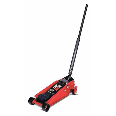 American Forge & Foundry Hvy Duty Flr Jack, 2pcs Handle, 3-1/2tons 352SS