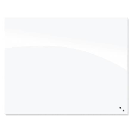 Mooreco Magnetic Glass Board, 47.24"H x59.72"W 83906