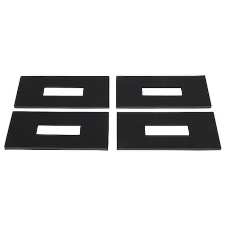 Curt Rail Sound Dampening Pads, 5th Whl, 16901 16901