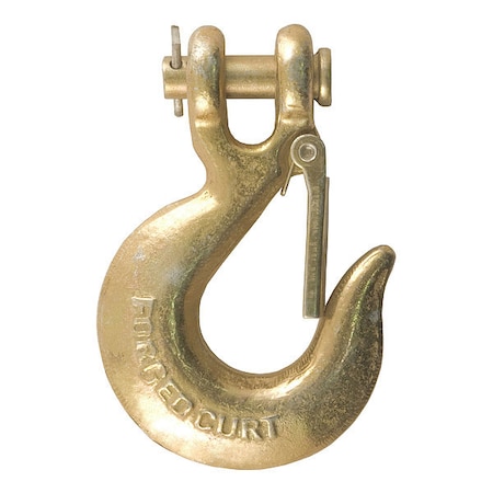 Curt Safety Latch Clevis Hook, 18000 lb., 5/16" 81950