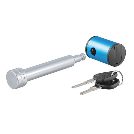 Curt Hitch Lock, 2" or 2-1/2" Rcvr, 5/8" 23504