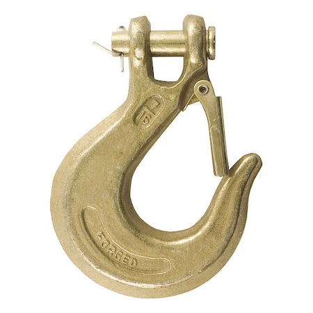 Curt Safety Latch Clevis Hook, 40000 lb., 7/16" 81970