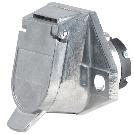Curt Rnd 7-Way Connector Socket, 58170 58170