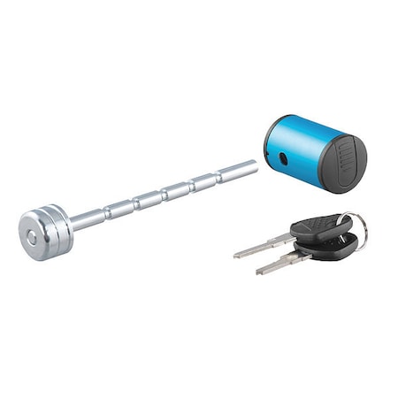 Curt Coupler Lock, 1/4" Pin, 1" to 3" Ltch Span 23503