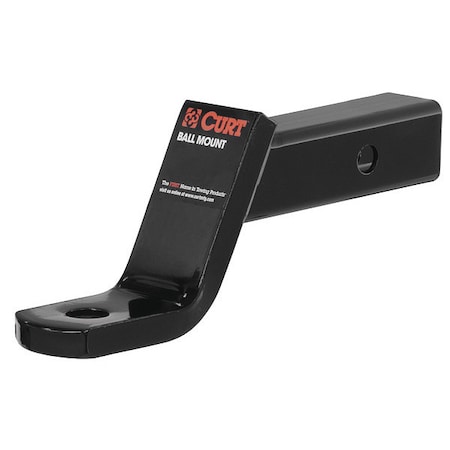 Curt Ball Mount, Class 3, 2" Shank, 45050 45050