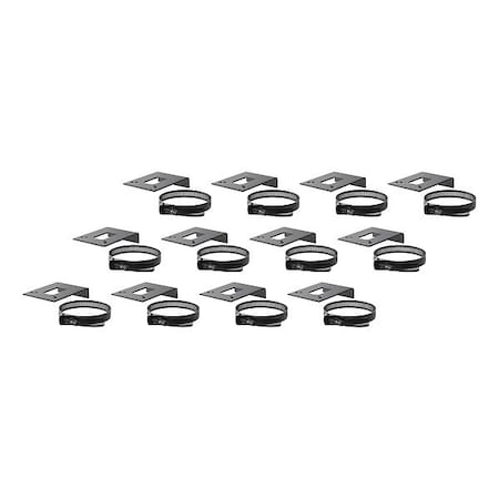 Curt Connector Bracket Mounts, 57203, PK12 57203