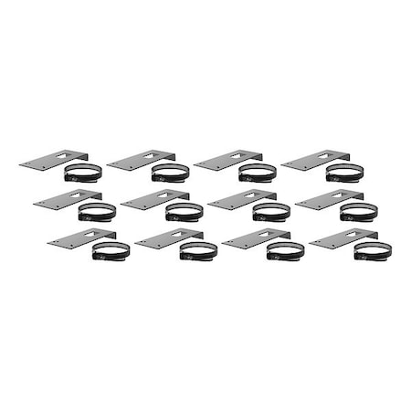 Curt Connector Bracket Mounts, 57201, PK12 57201
