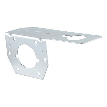 Curt Connctr Mntng Bracket for 4 or 6-Way Rnd 58210