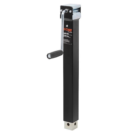 Curt Direct-Weld Sq. Jack, 5000 lb., 15" Travel 28359