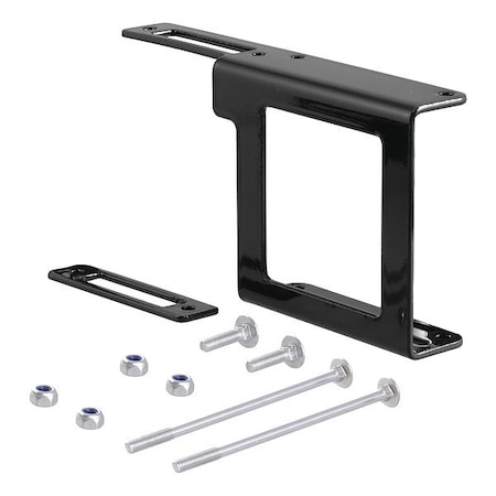 Curt Easy-Mount Bracket for 4 or 5-Way Flat, Size (In.): 2" 58001