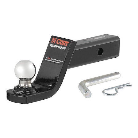 Curt Fusion Ball Mount w/1-7/8" Ball, 45151 45151
