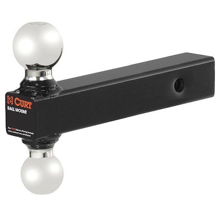 Curt Multi-Ball Mount, 2" Hollow Shank, 45002 45002
