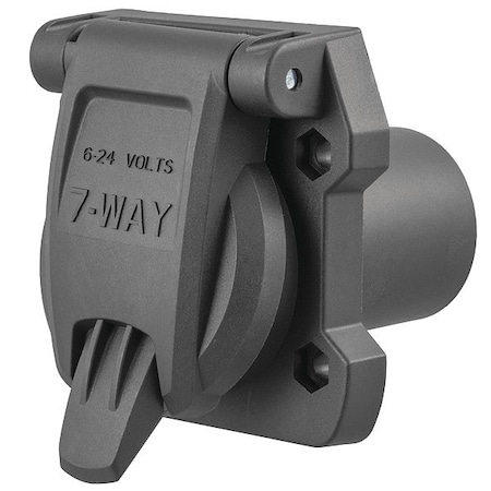 Curt Hvy Dty Replacment OE 7-Way RV Blade Socket 55416