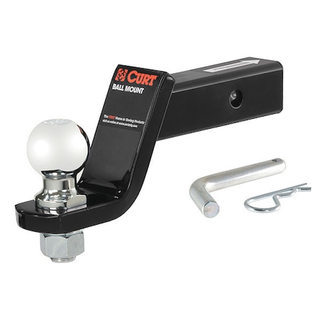 Curt Loaded Ball Mount w/2-5/16" Ball, 4" Drop 45042