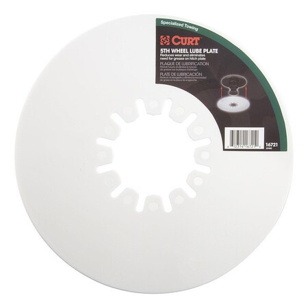 Curt Lube Plate, 5th Wheel, 10" 16721