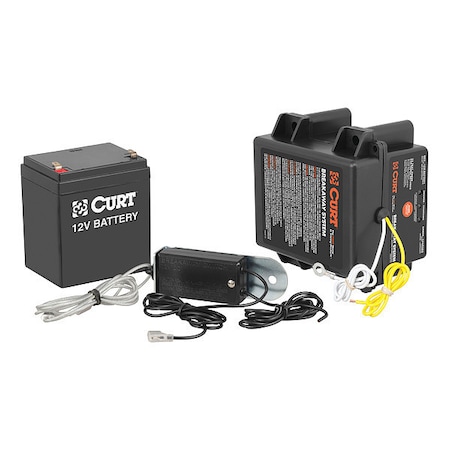 Curt Push Test Breakawy Kit w/Side-Load Bttry 52042