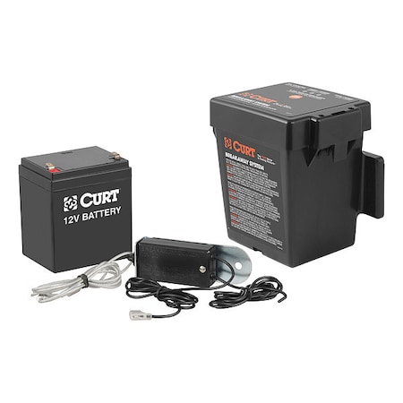 Curt Push Test Breakaway Kit w/Top-Load Bttry 52044