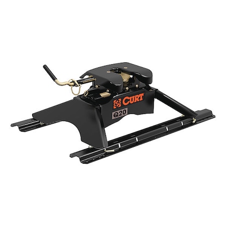 Curt Q20 5th Wheel Hitch w/Rails 16131