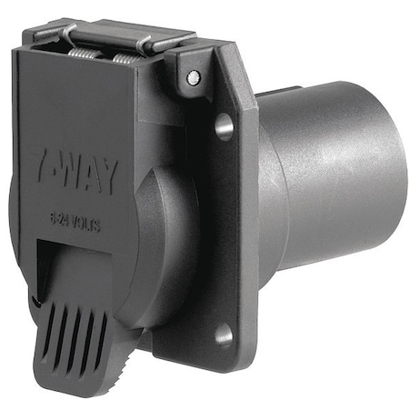 Curt Replacment 7-Way RV Blade Socket, Plg USCAR 55415