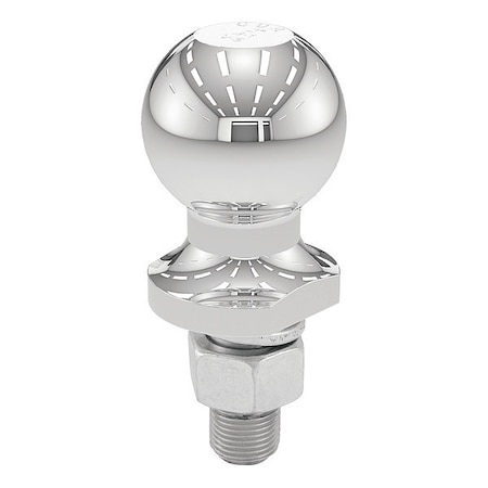 Curt Trailer Bll, 3/4"x1-3/4" Shnk, 3500 lb., 2", Material: Hot-Forged Steel 40064