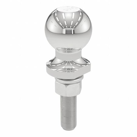 Curt Trlr Ball, 3/4"x3" Shnk, 3500 lb., Chrm, 2" 40073