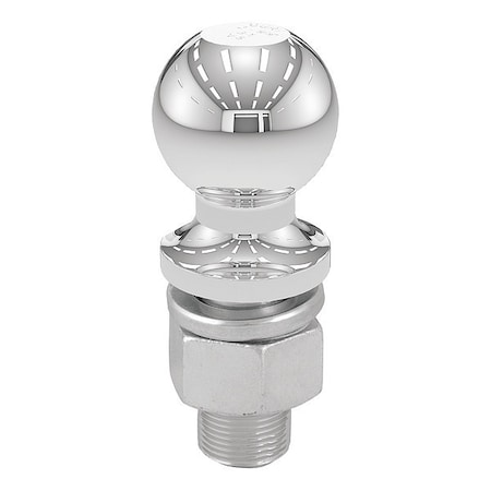 Curt Trailer Ball, 1-1/4"x2-3/4" Shnk, 2-5/16" 40009