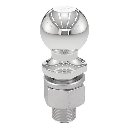 Curt Trailer Ball, 1-1/4"x2-5/8" Shnk, 2-5/16" 40030